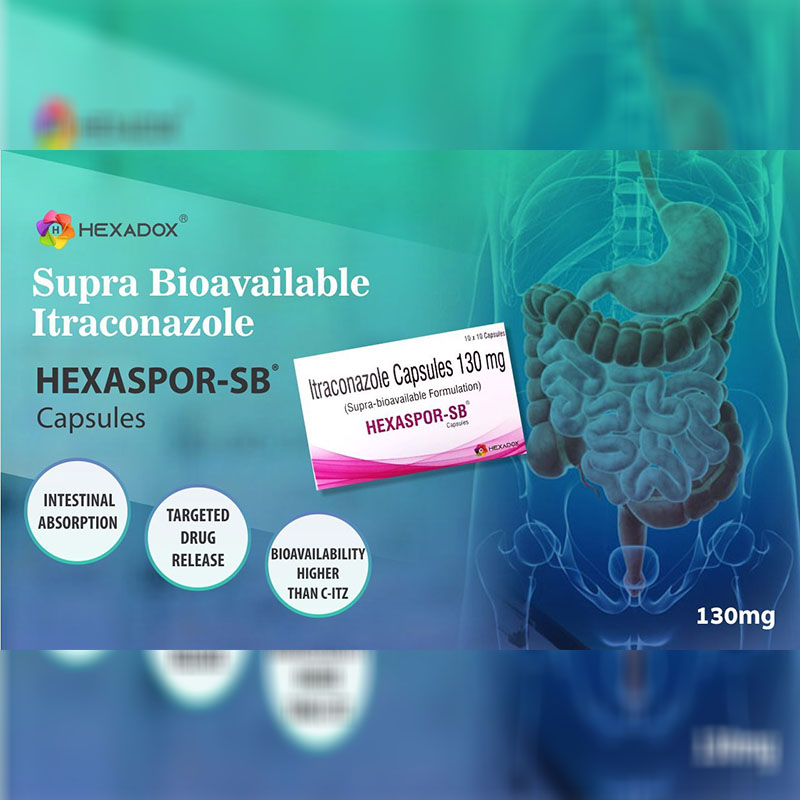 Hexaspor SB Capsules 130mg